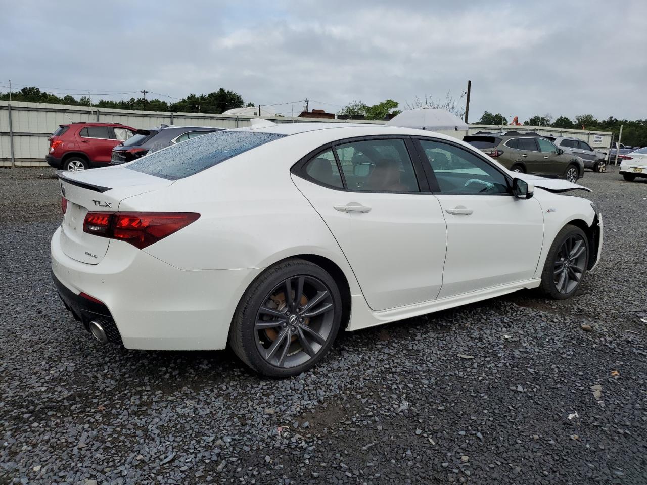 2019 Acura TLX VIN 19UUB3F66KA002178 Copart auction photo, front end damage thumbnail 3