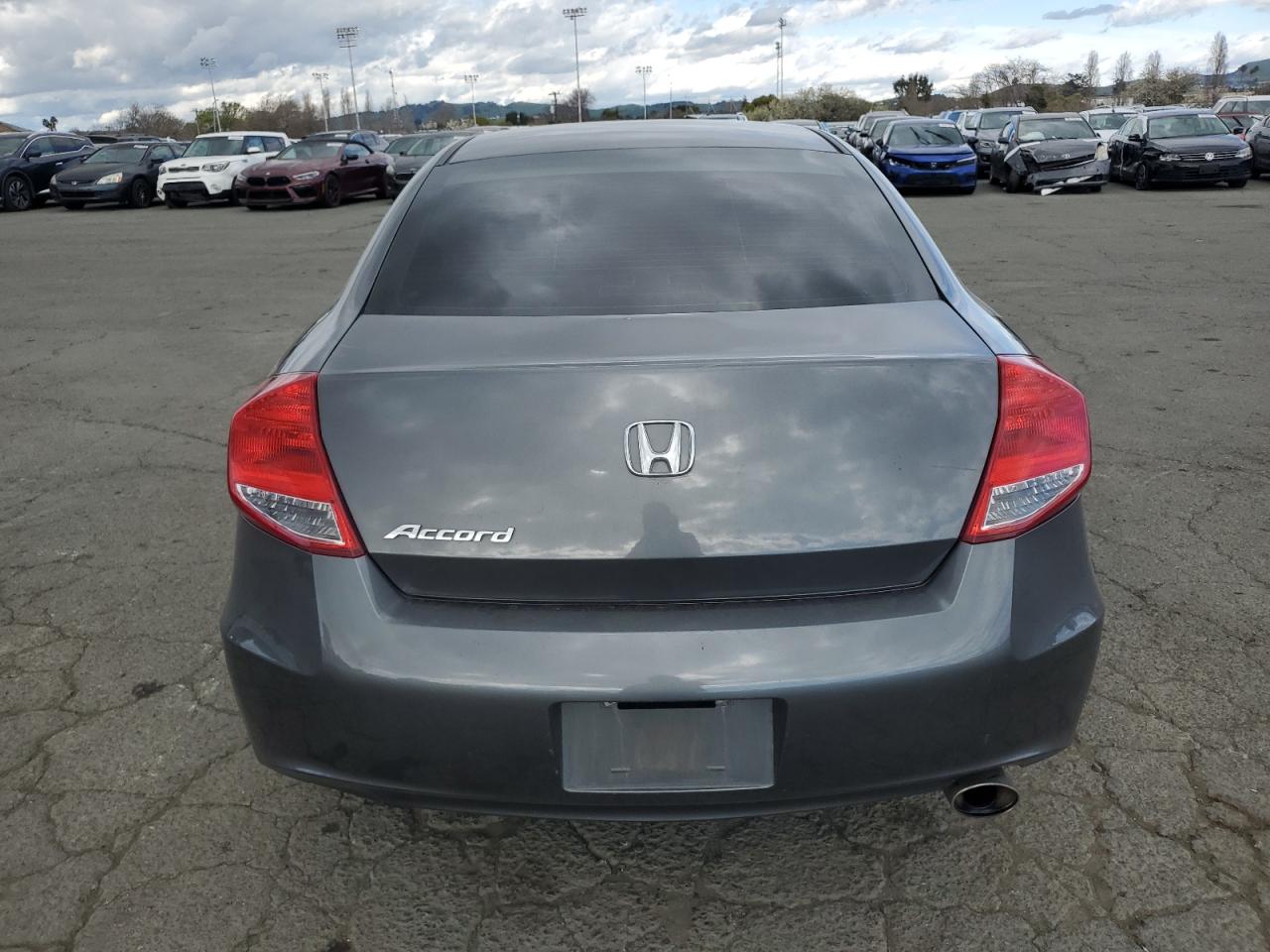 2012 Honda Accord VIN 1HGCS1B34CA002127 Copart auction photo, side / front end damage thumbnail 6