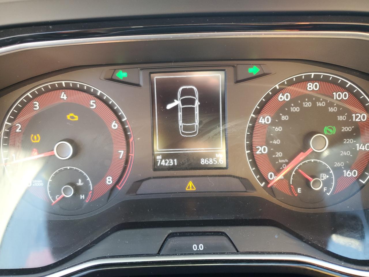 2019 Volkswagen Jetta VIN 3VWC57BU6KM137285 Copart auction photo, front end / side damage thumbnail 9