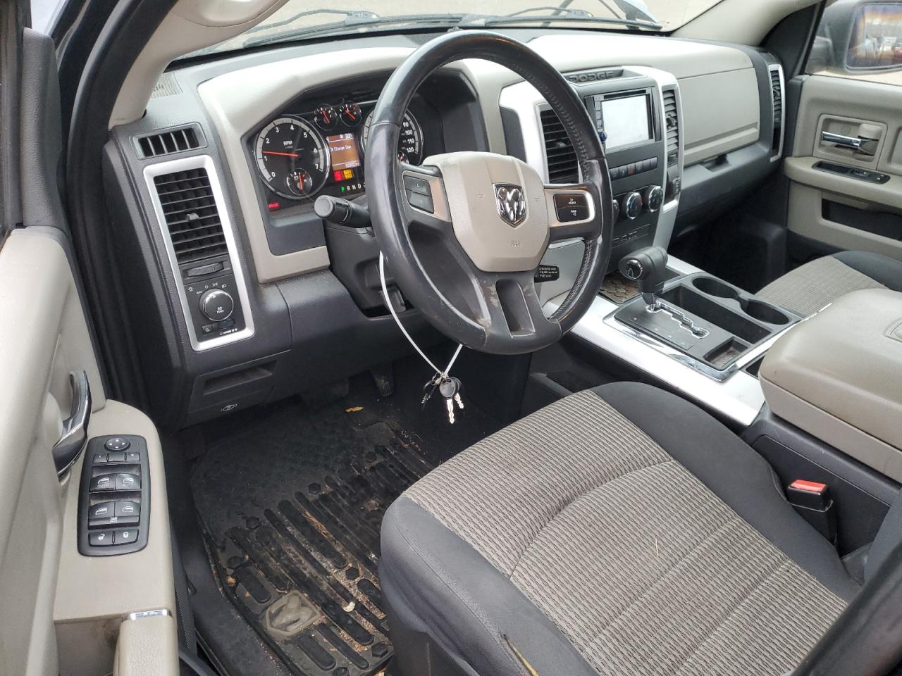 2011 Dodge RAM VIN 1D7RV1GT0BS644173 Copart auction photo, all over damage thumbnail 8