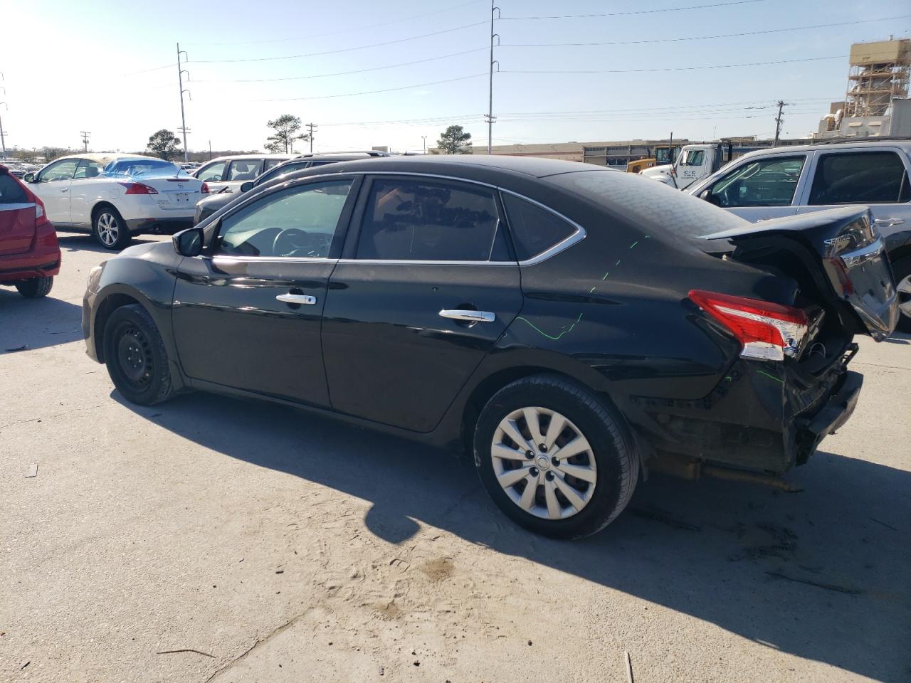 2018 Nissan Sentra VIN 3N1AB7AP7JY278973 Copart auction photo, rear end damage thumbnail 2
