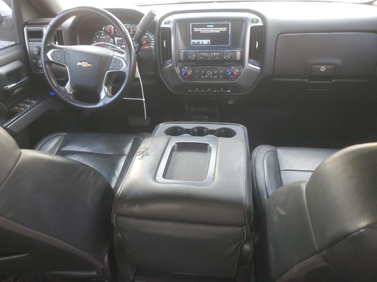 2018 Chevrolet Silverado VIN 3GCUKREC6JG393695 Copart auction photo, undercarriage / front end damage thumbnail 8