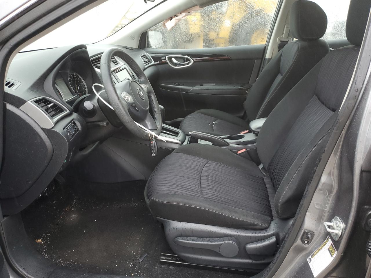 2019 Nissan Sentra VIN 3N1AB7AP8KY376055 Copart auction photo, side damage thumbnail 7