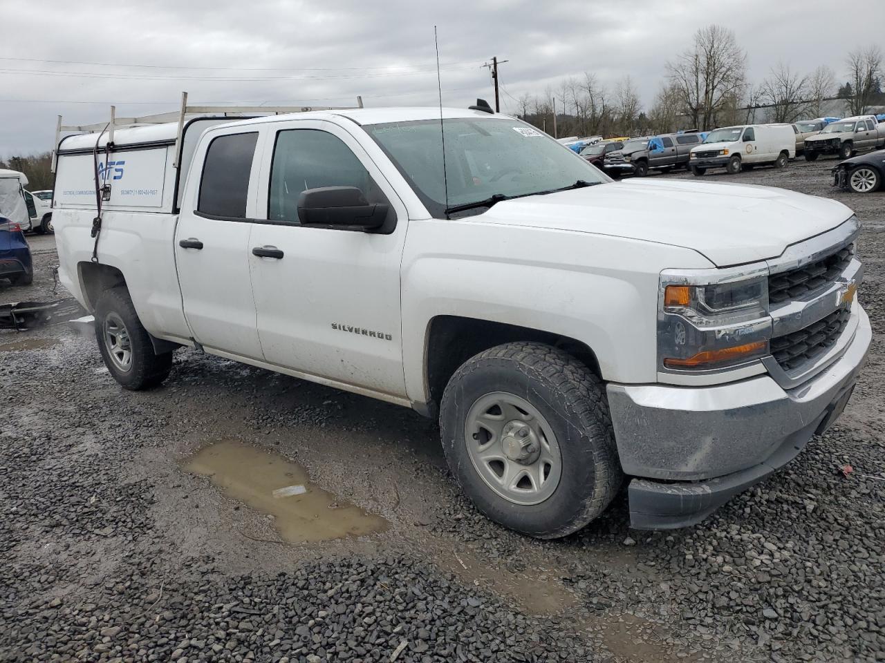 2018 Chevrolet Silverado VIN 1GCRCNEH3JZ112542 Copart auction photo, rear end damage thumbnail 4