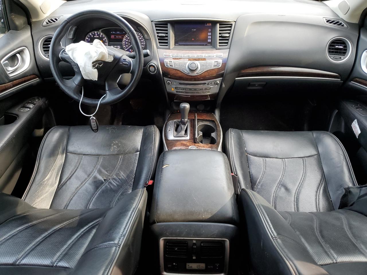 2013 Infiniti JX VIN 5N1AL0MM2DC319585 Copart auction photo, front end / side damage thumbnail 8