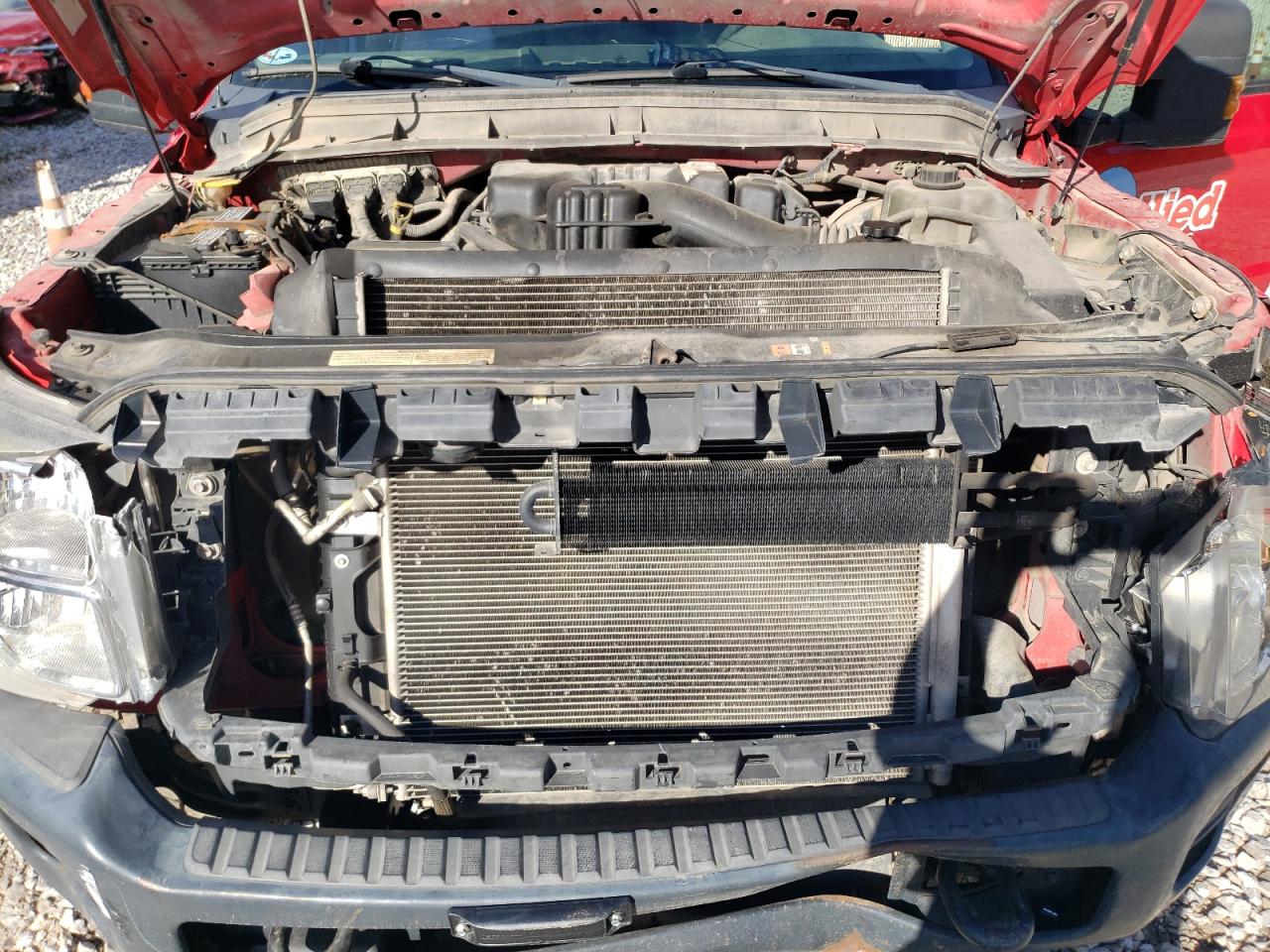 2016 Ford F350 VIN 1FT8W3B64GEB64580 Copart auction photo, front end / side damage thumbnail 11