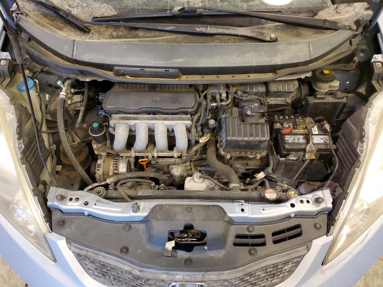 2010 Honda Fit VIN JHMGE8H42AC023154 Copart auction photo, rear end damage thumbnail 11