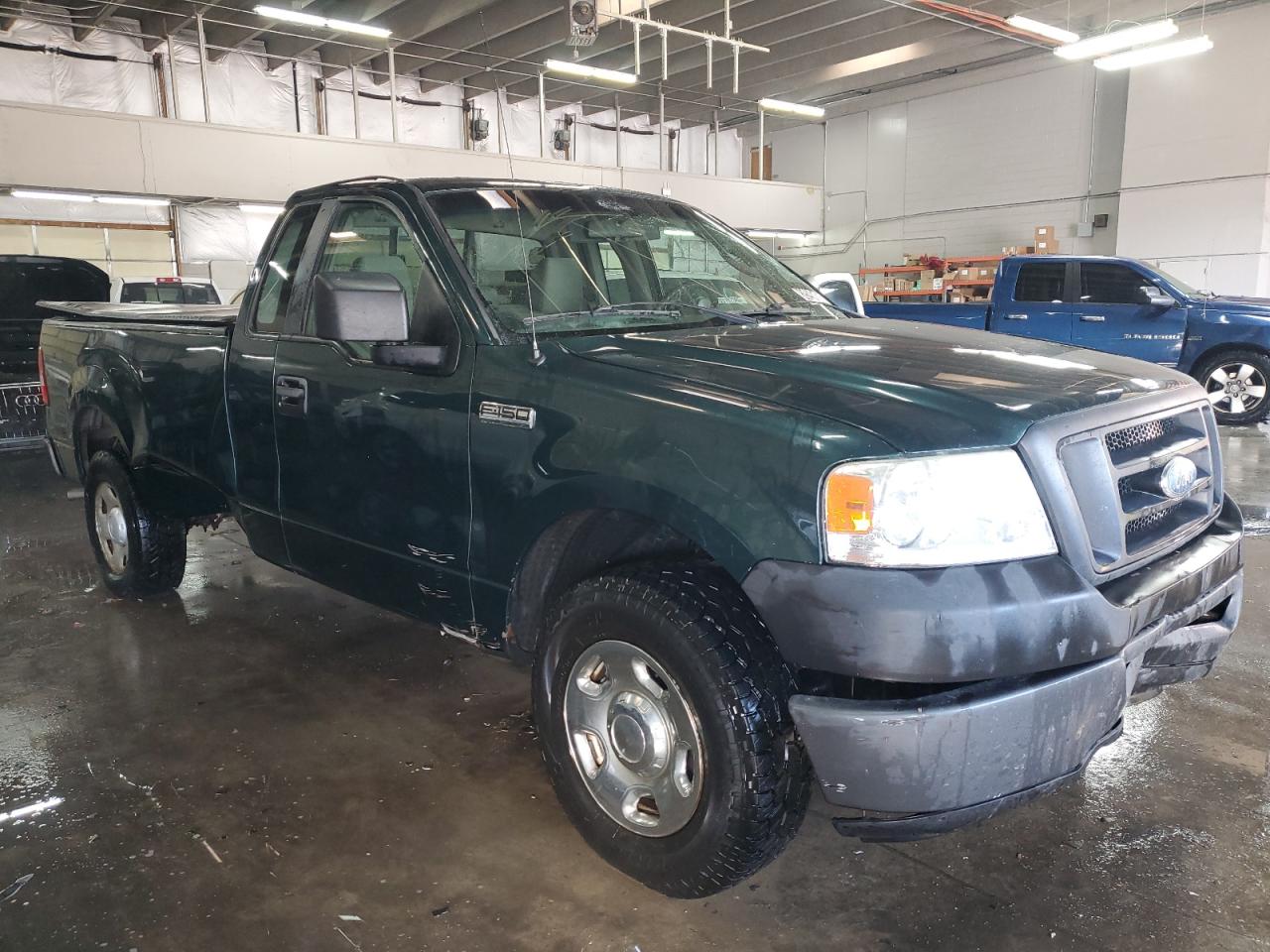 2007 Ford F-150 VIN 1FTRF14VX7KB40654 Copart auction photo, front end / rear end damage thumbnail 4