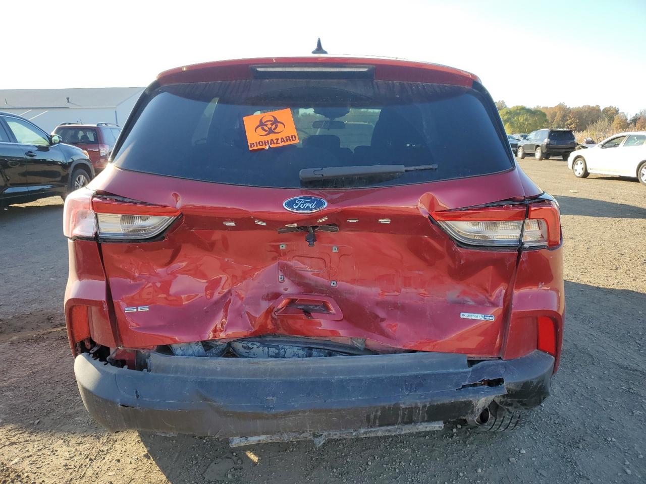 2020 Ford Escape VIN 1FMCU9G62LUA08366 Copart auction photo, rear end damage thumbnail 6