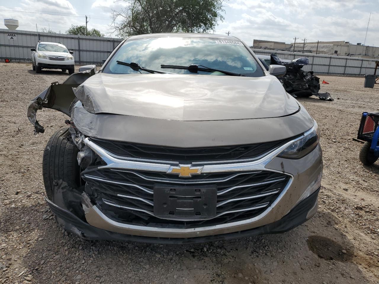 2022 Chevrolet Malibu VIN 1G1ZD5ST3NF124650 Copart auction photo, front end / undercarriage damage thumbnail 5