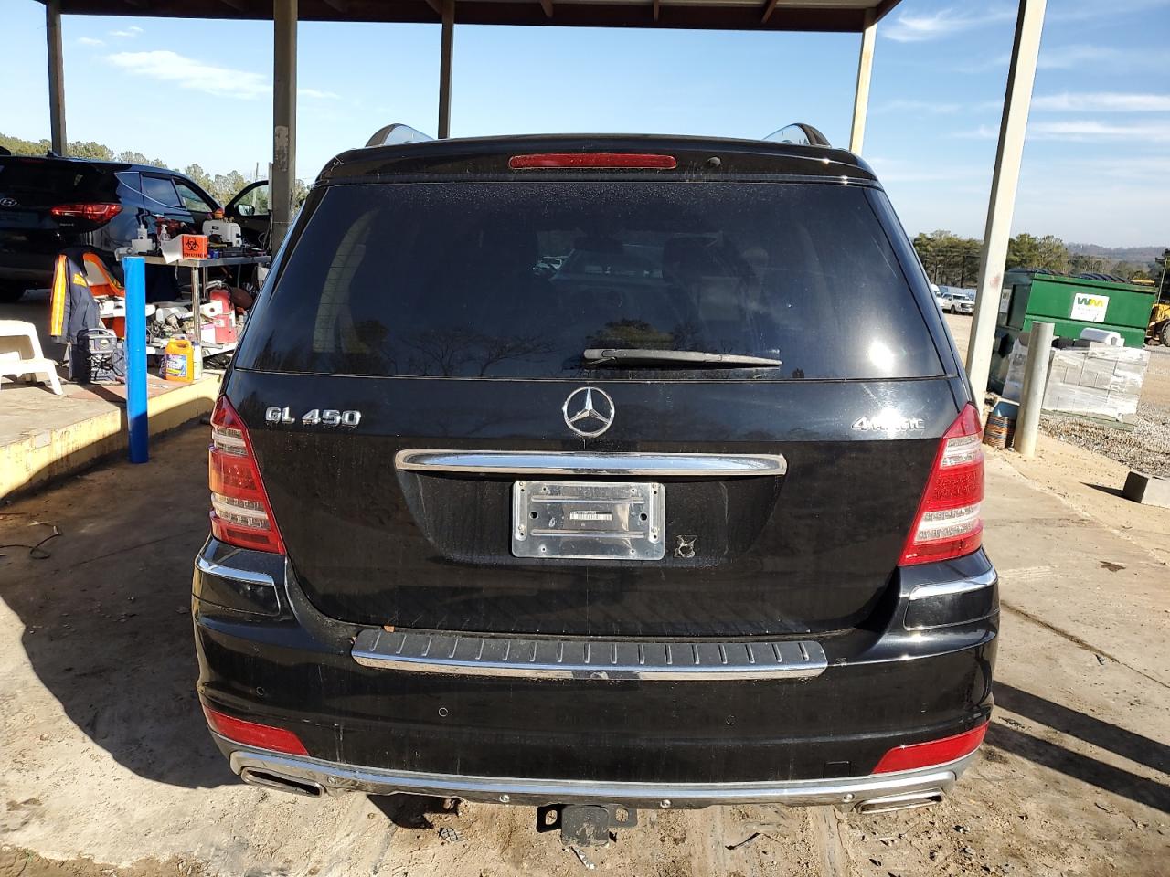 2011 Mercedes-Benz GL-klasse VIN 4JGBF7BE0BA663442 Copart auction photo, vandalism / mechanical damage thumbnail 6