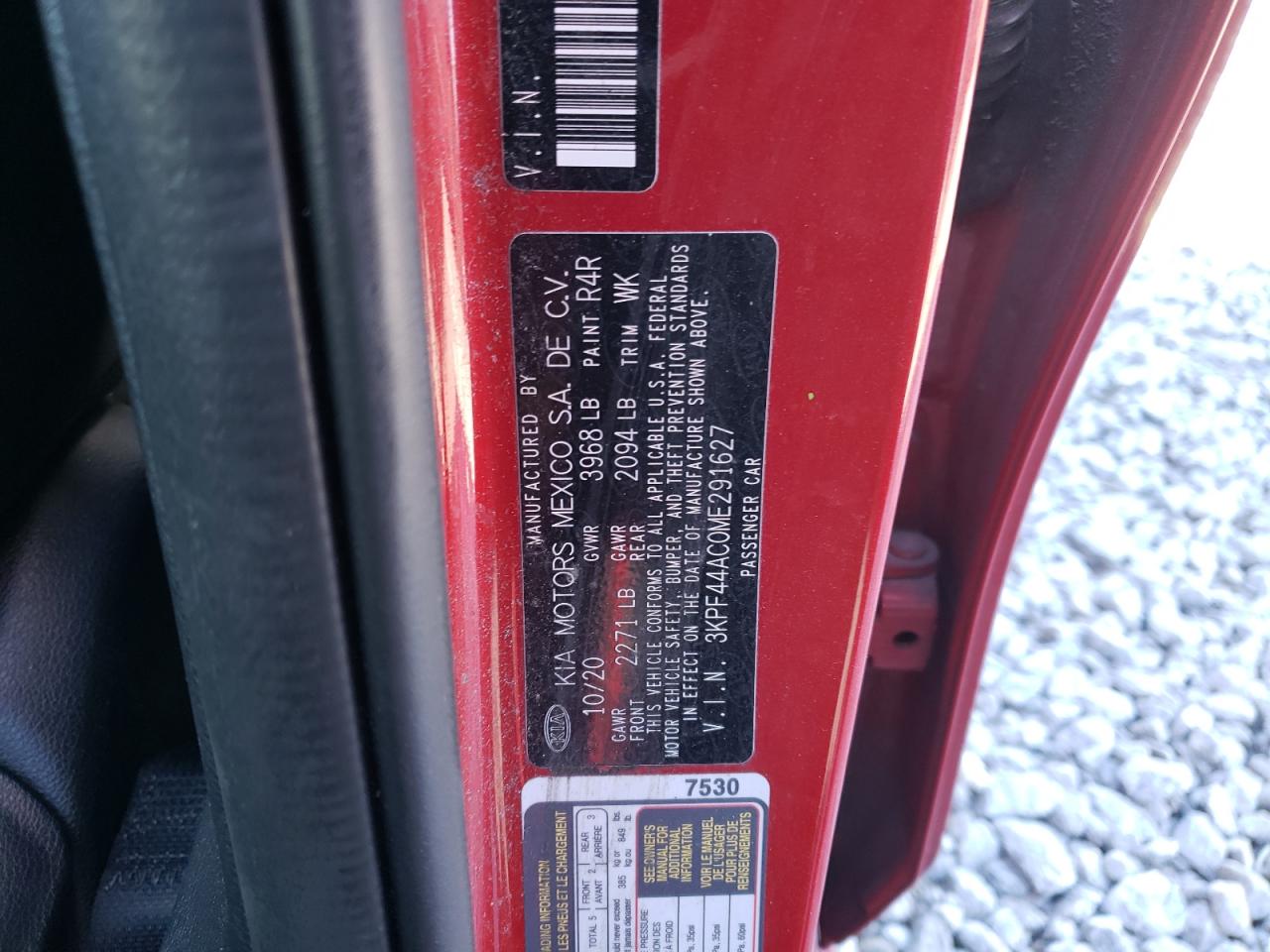 2021 KIA Forte VIN 3KPF44AC0ME291627 Copart auction photo, rear end / front end damage thumbnail 13
