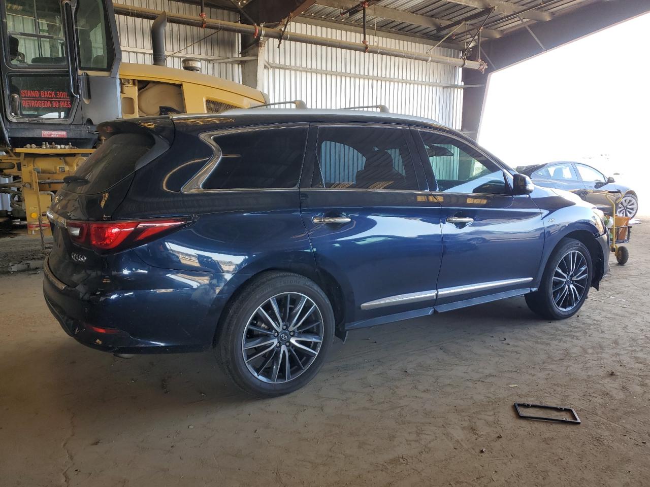 2020 Infiniti QX60 VIN 5N1DL0MM2LC507650 Copart auction photo, front end damage thumbnail 3