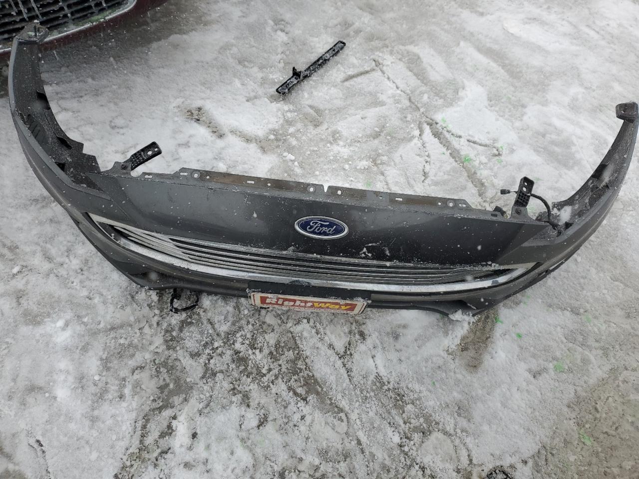2019 Ford Fusion VIN 3FA6P0LU9KR145955 Copart auction photo, front end / side damage thumbnail 12