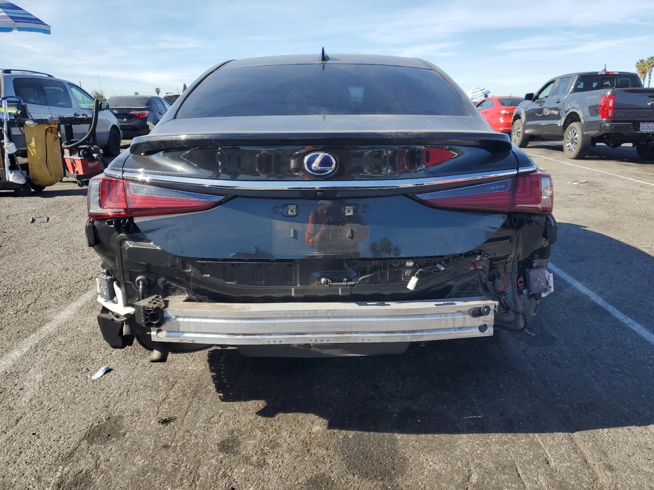 2022 Lexus ES VIN 58ADA1C13NU024676 Copart auction photo, front end / minor dent/scratches damage thumbnail 6