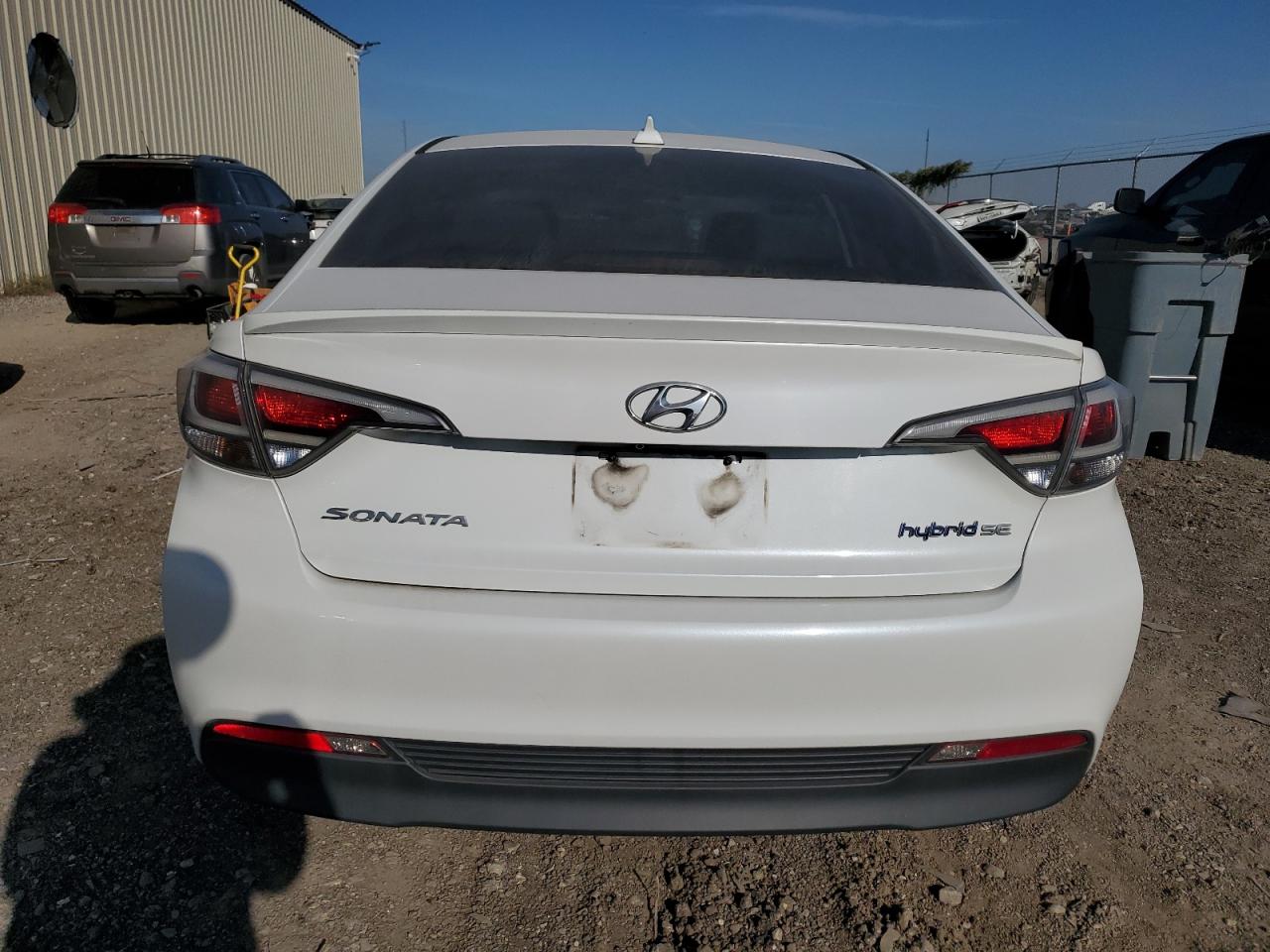 2016 Hyundai Sonata VIN KMHE24L15GA015153 Copart auction photo, mechanical / minor dent/scratches damage thumbnail 6