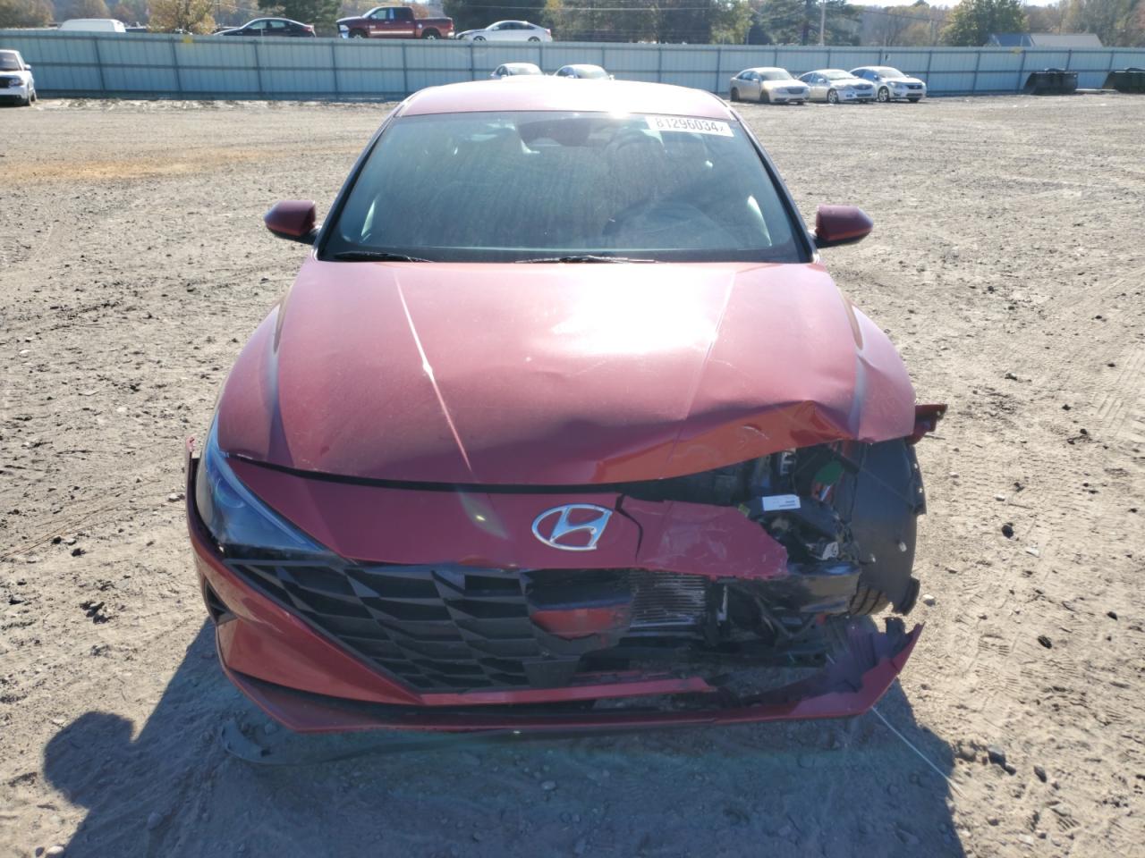 2023 Hyundai Elantra VIN KMHLS4AG1PU465198 Copart auction photo, front end / side damage thumbnail 5