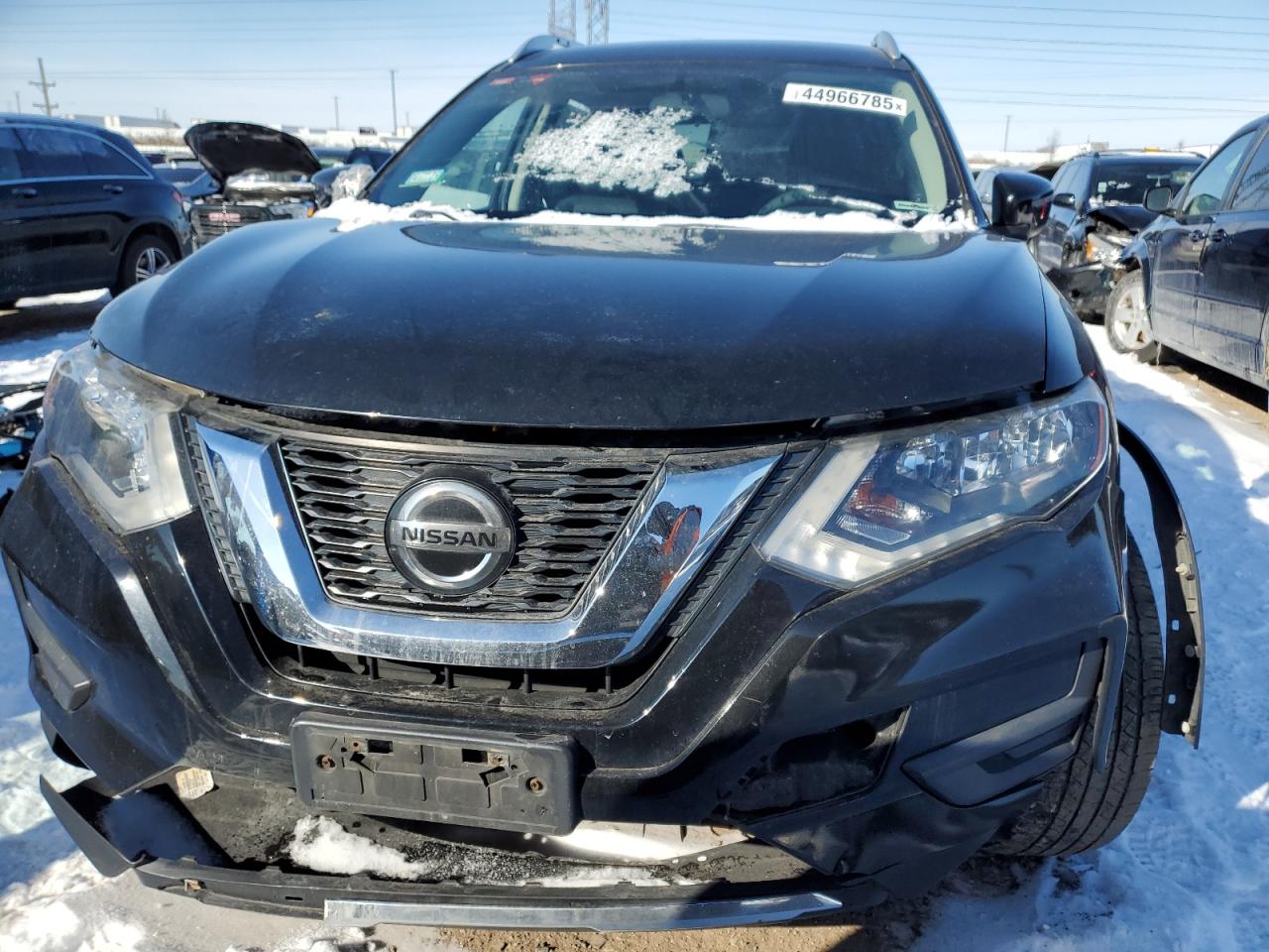 2017 Nissan Rogue VIN KNMAT2MV5HP576022 Copart auction photo, front end / undercarriage damage thumbnail 5