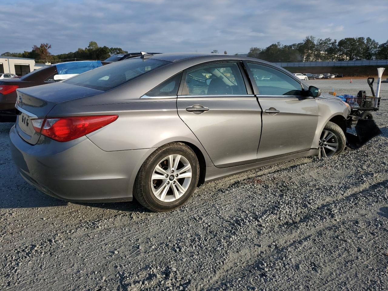 2013 Hyundai Sonata VIN 5NPEB4AC1DH683707 Copart auction photo, front end damage thumbnail 3