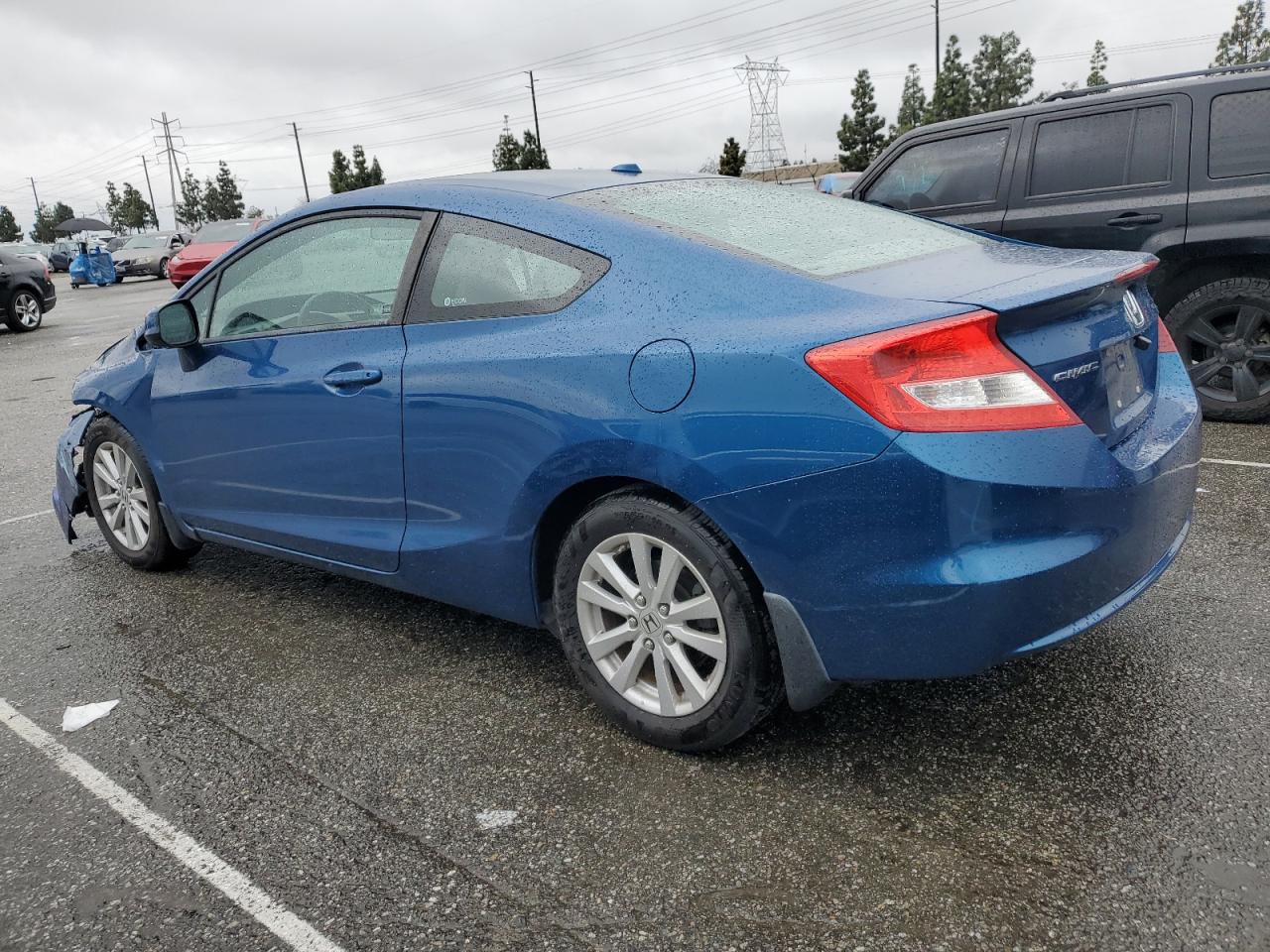 2012 Honda Civic VIN 2HGFG3B11CH539869 Copart auction photo, front end damage thumbnail 2