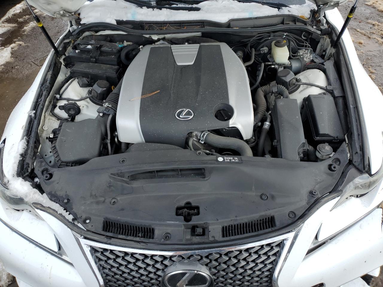2015 Lexus IS VIN JTHCE1D24F5009651 Copart auction photo, front end / side damage thumbnail 12