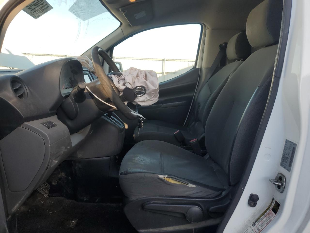 2014 Nissan NV VIN 3N6CM0KN2EK701694 Copart auction photo, front end / undercarriage damage thumbnail 7