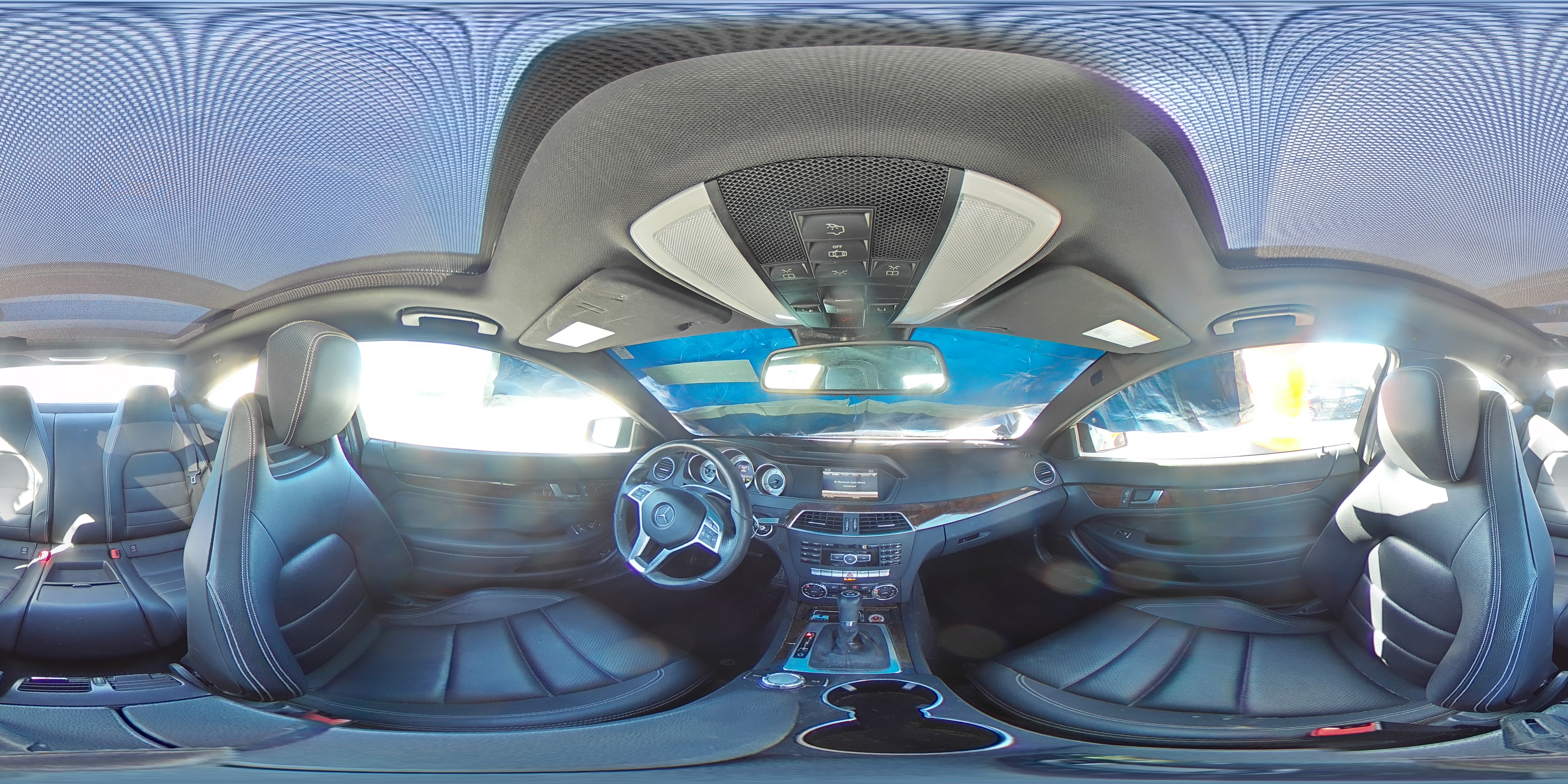 2014 Mercedes-Benz C-klasse VIN WDDGJ5HB9EG174488 Copart auction photo, front end / undercarriage damage thumbnail 14