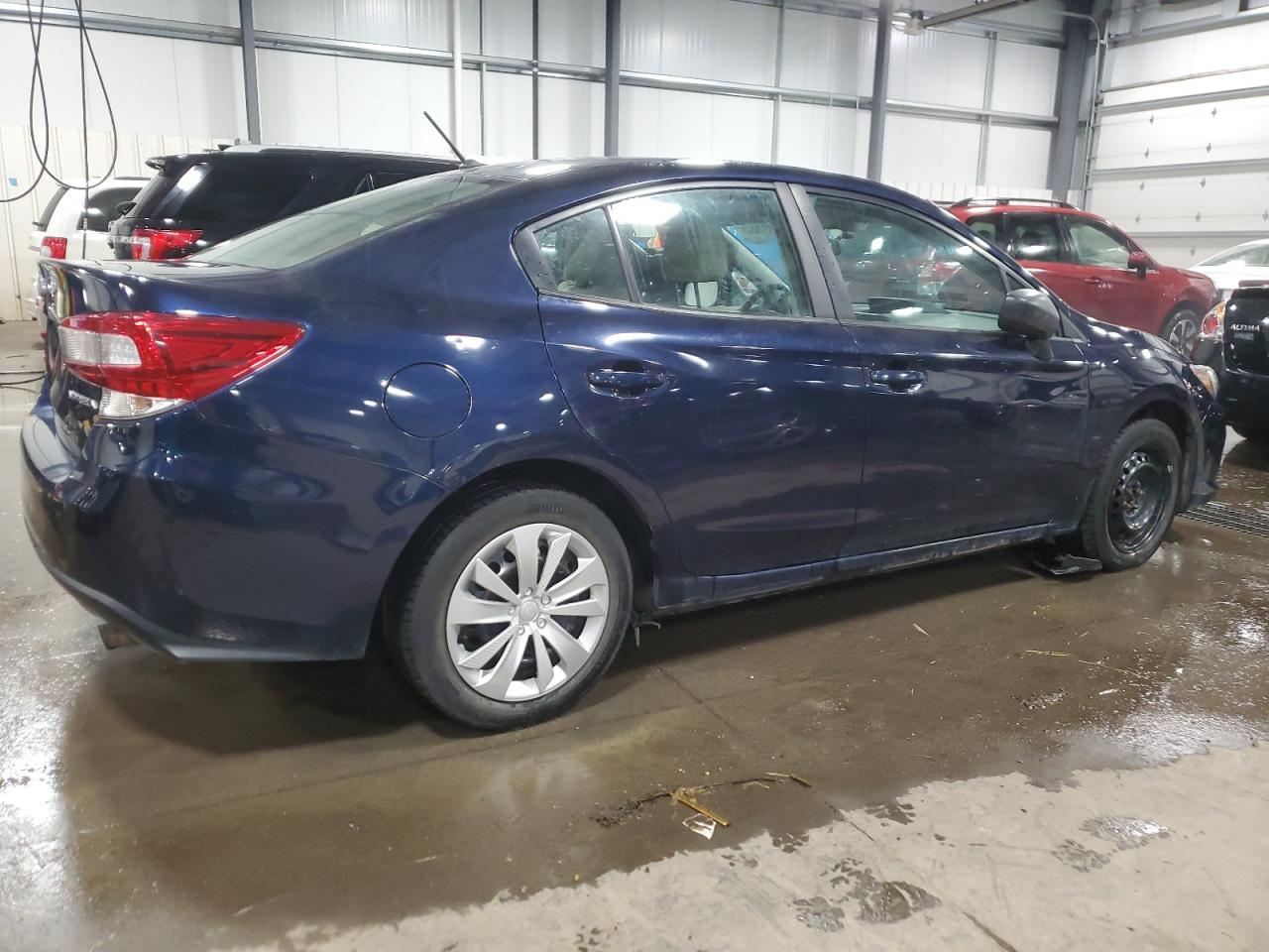 2021 Subaru Impreza VIN 4S3GKAB61M3606699 Copart auction photo, front end damage thumbnail 3