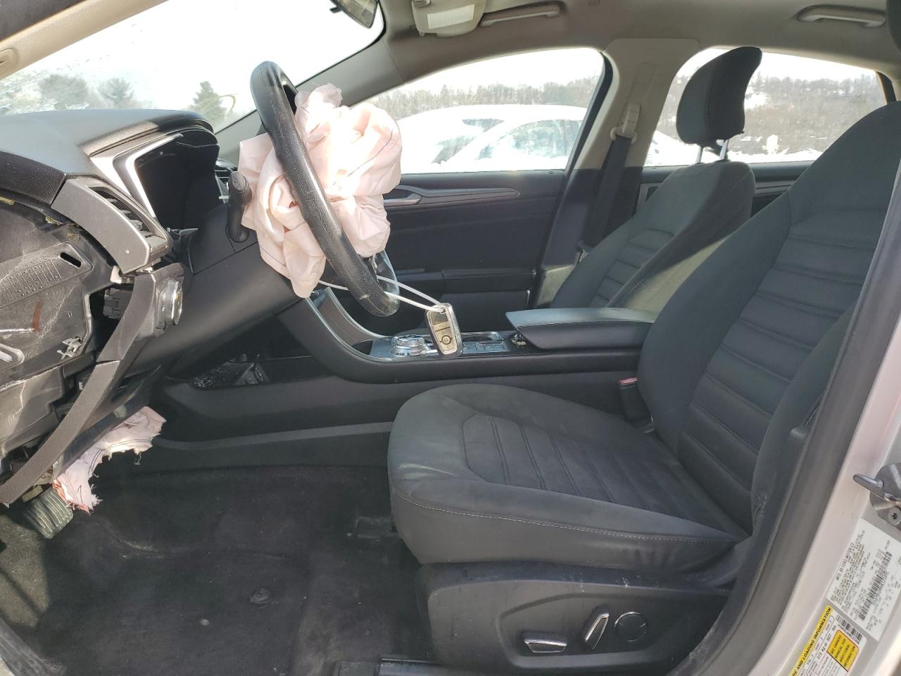 2017 Ford Fusion VIN 3FA6P0LU9HR323498 Copart auction photo, front end damage thumbnail 7