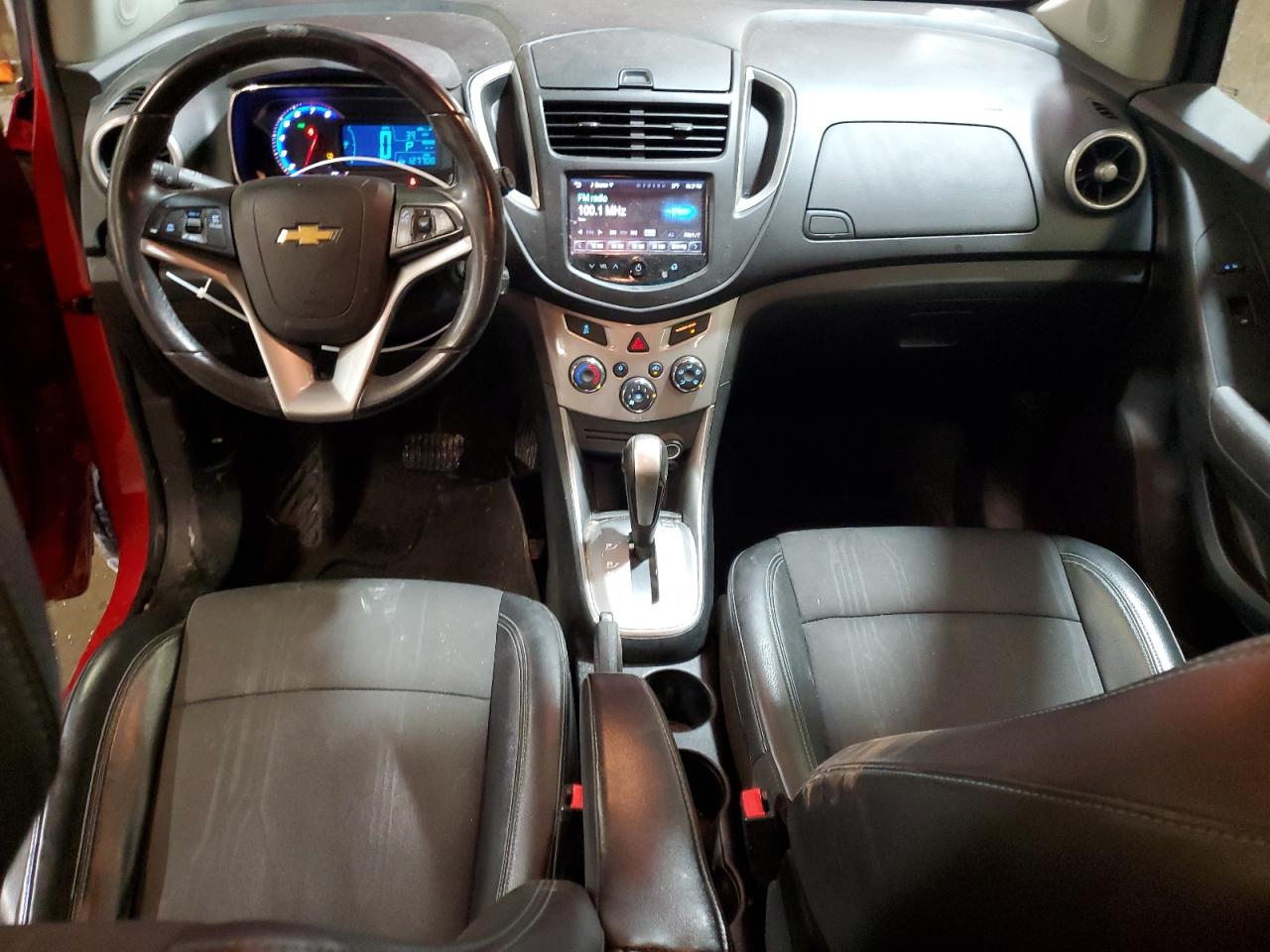 2016 Chevrolet Trax VIN KL7CJPSB5GB602616 Copart auction photo, front end / side damage thumbnail 8