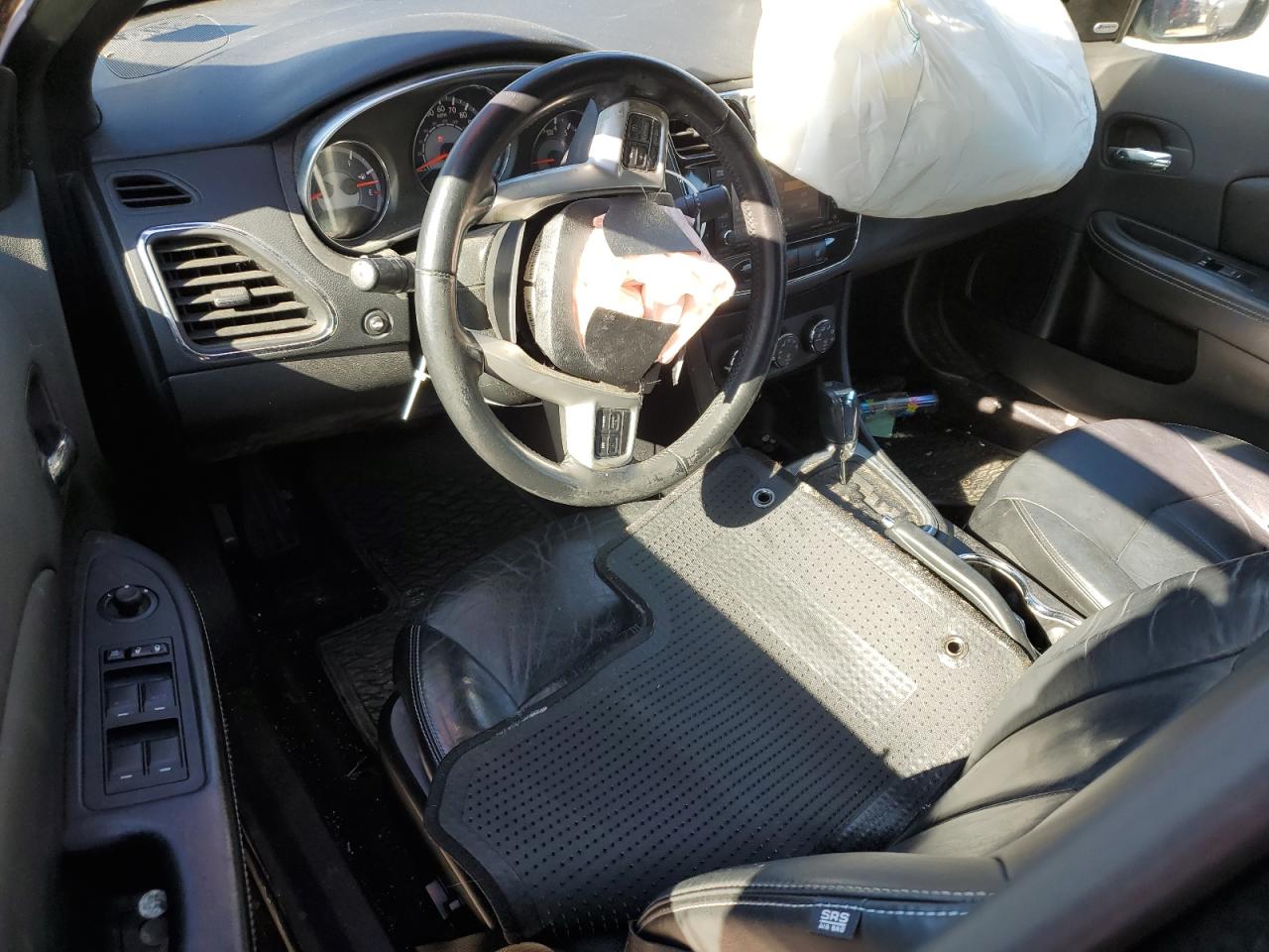2013 Chrysler 200 VIN 1C3CCBCG5DN524847 Copart auction photo, front end / side damage thumbnail 8