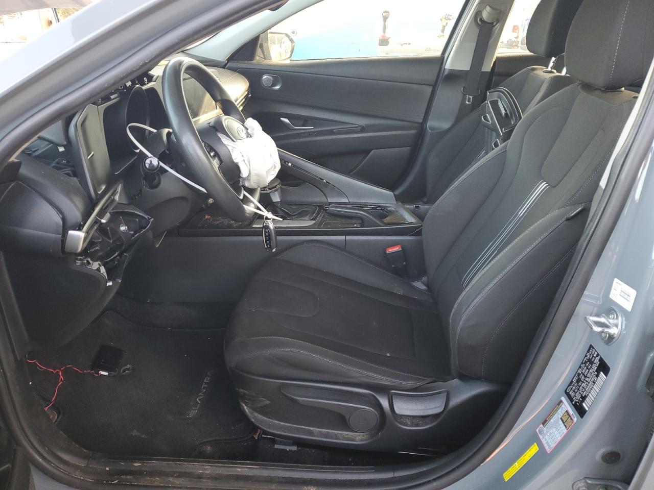 2021 Hyundai Elantra VIN KMHLM4AG6MU095579 Copart auction photo, front end damage thumbnail 7