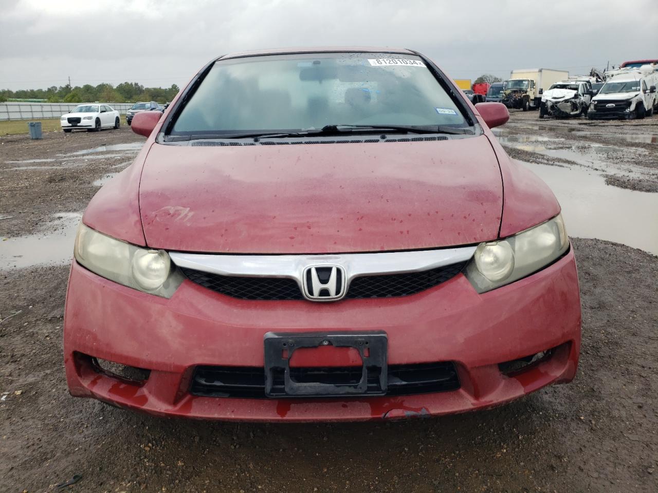 2009 Honda Civic VIN 1HGFA16889L006409 Copart auction photo, side / minor dent/scratches damage thumbnail 5