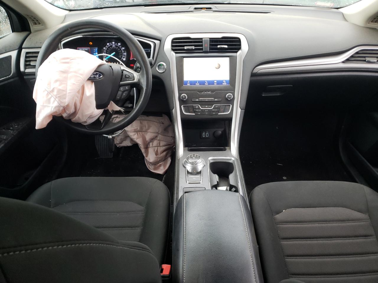 2020 Ford Fusion VIN 3FA6P0T99LR156130 Copart auction photo, front end damage thumbnail 8