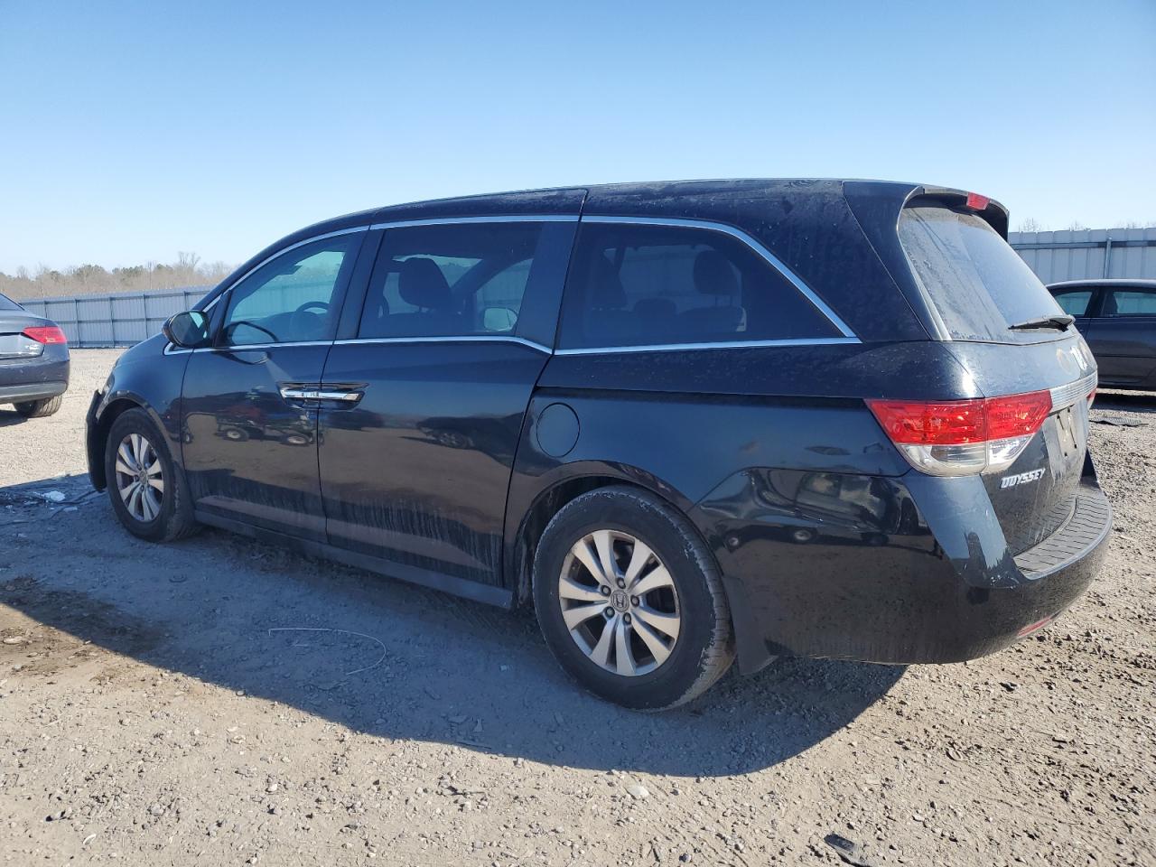 2014 Honda Odyssey VIN 5FNRL5H43EB107930 Copart auction photo, all over damage thumbnail 2