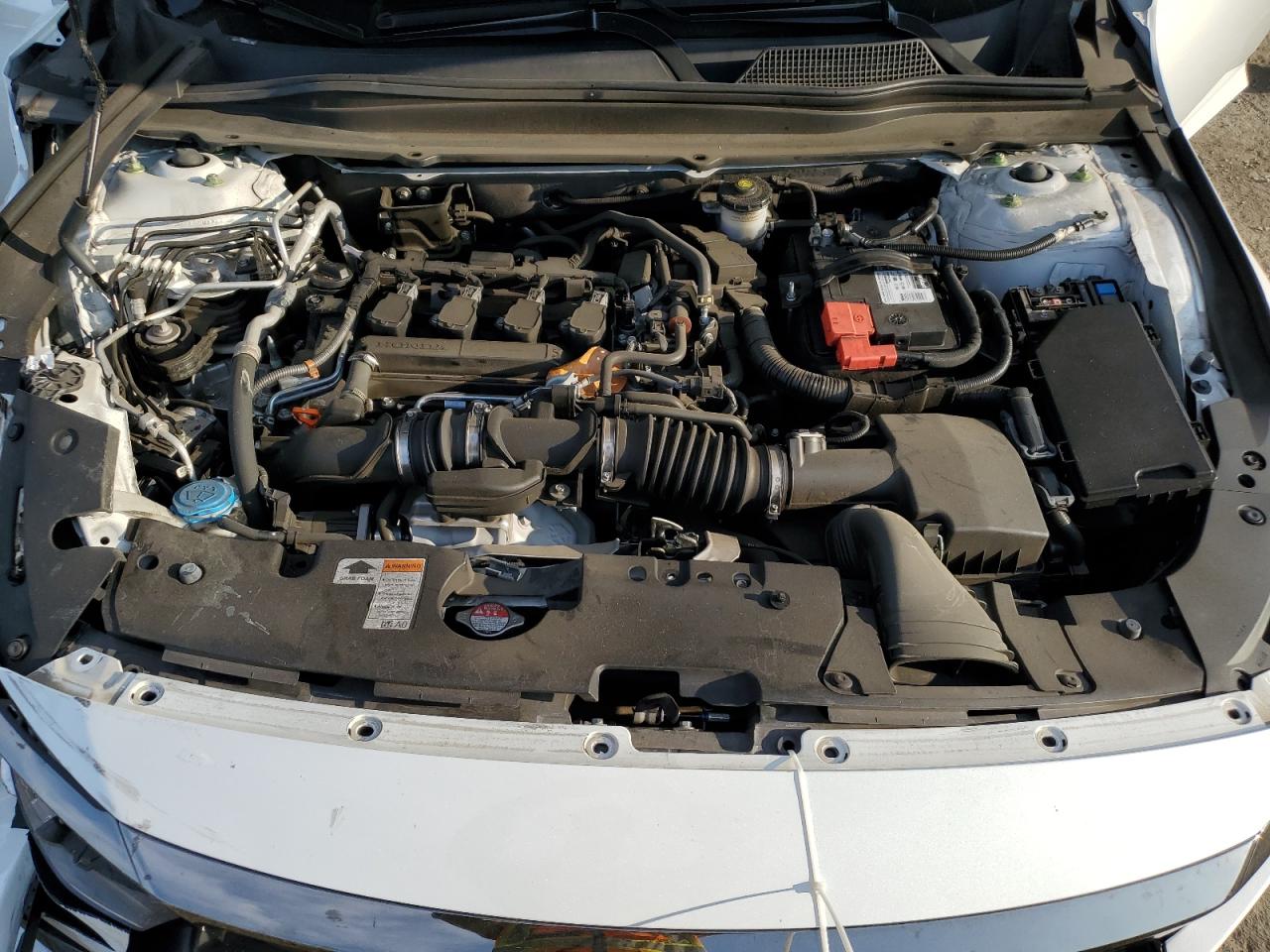2021 Honda Accord VIN 1HGCV1F3XMA010946 Copart auction photo, front end damage thumbnail 13