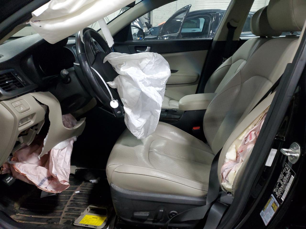 2018 KIA Optima VIN 5XXGU4L32JG241817 Copart auction photo, front end / rear end damage thumbnail 7
