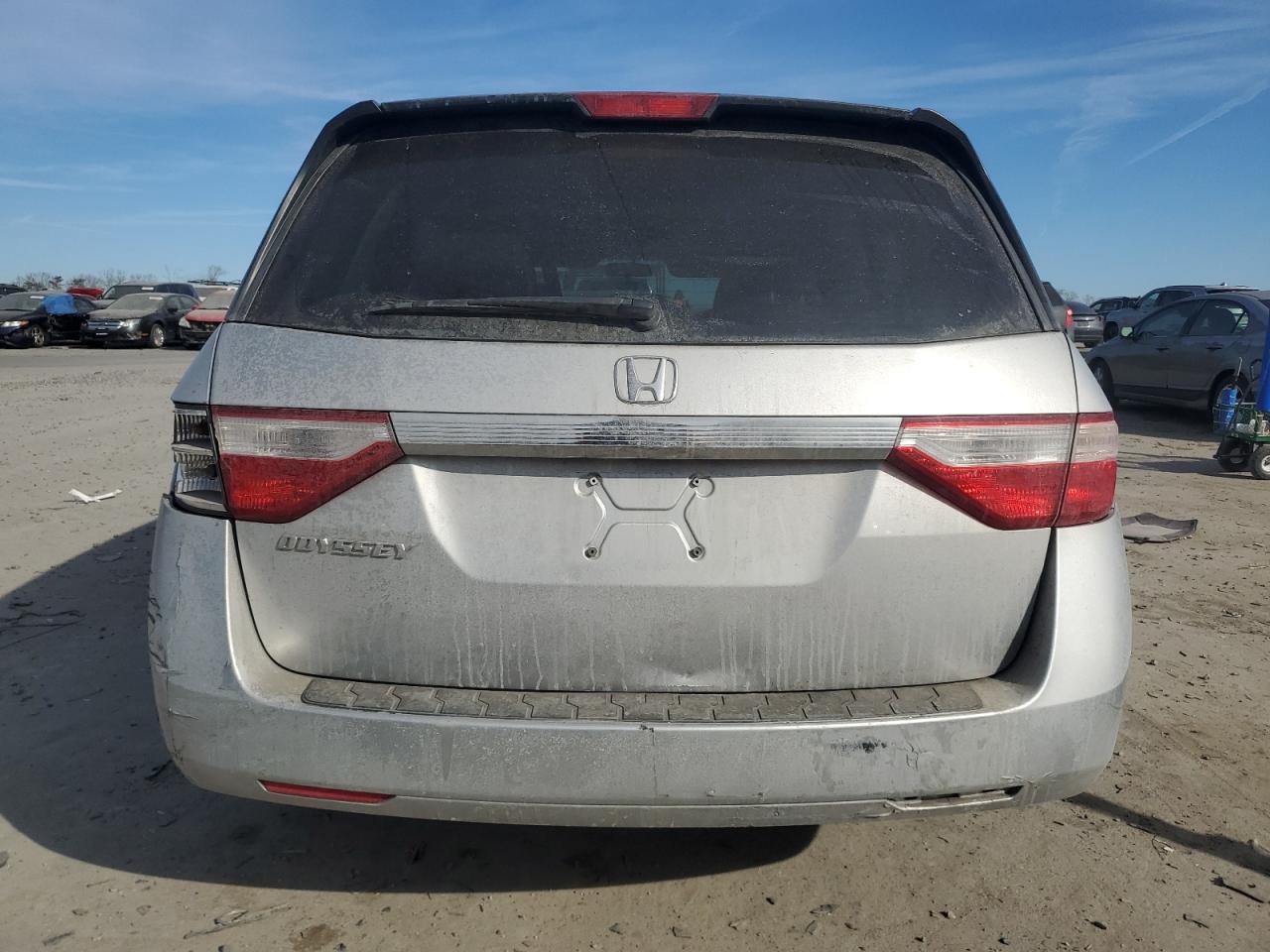 2012 Honda Odyssey VIN 5FNRL5H46CB098590 Copart auction photo, front end / side damage thumbnail 6