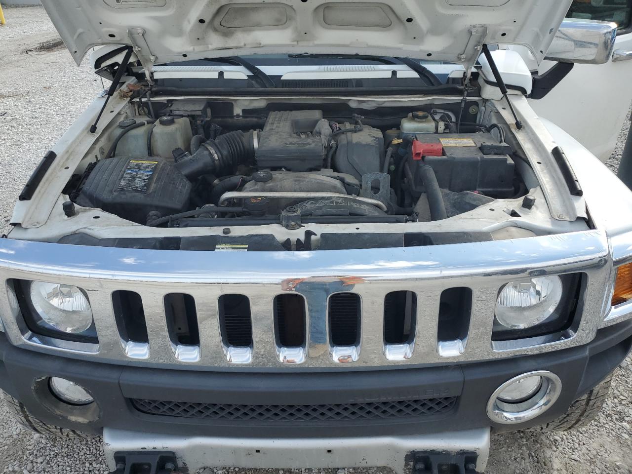 2008 Hummer H3 VIN 5GTEN13E088127759 Copart auction photo, side / front end damage thumbnail 14