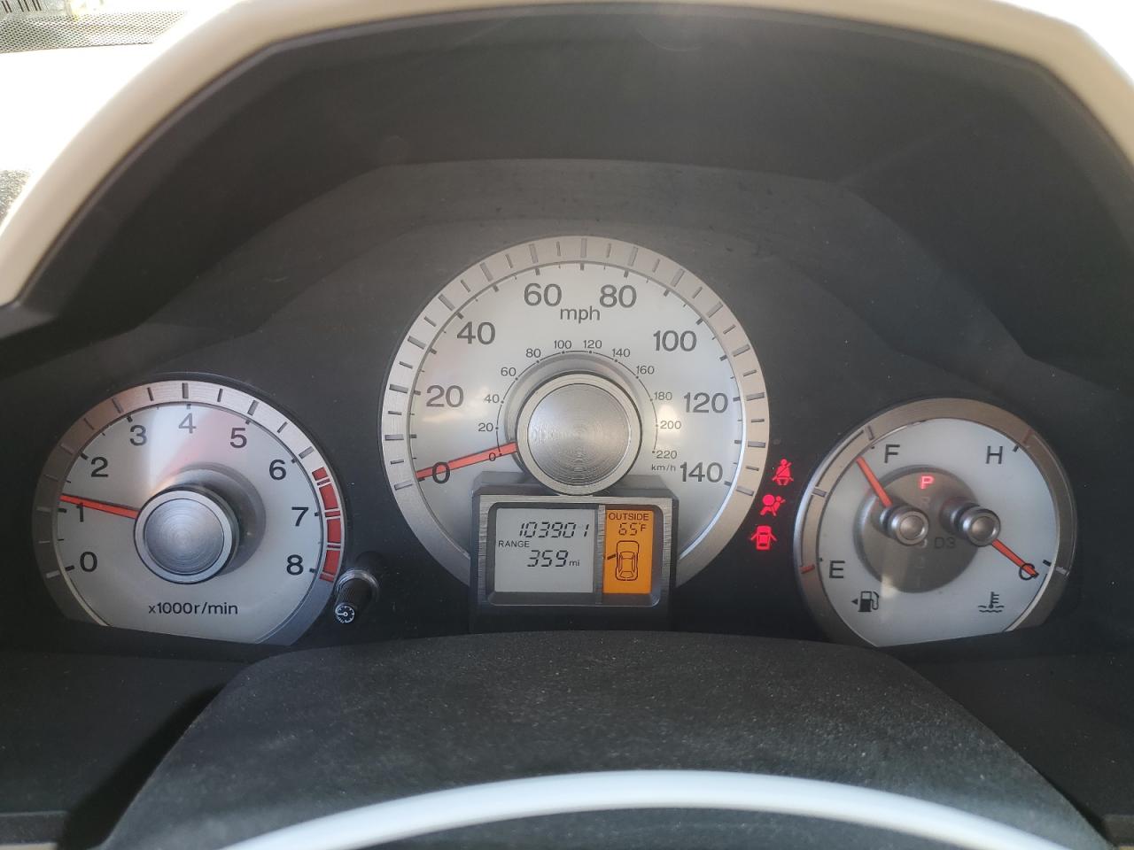 2011 Honda Pilot VIN 5FNYF4H40BB080680 Copart auction photo, front end damage thumbnail 9