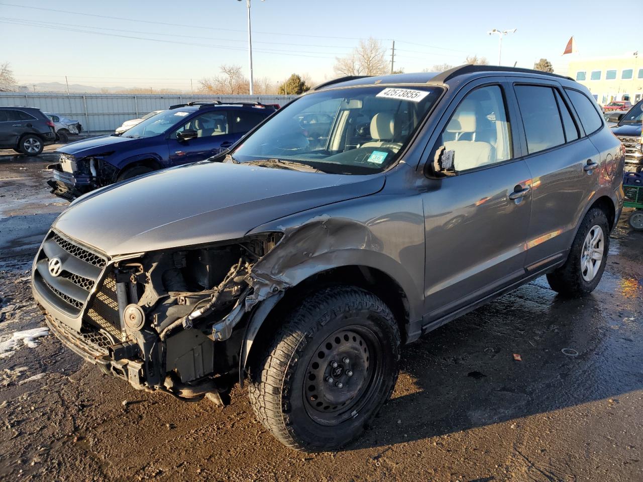 2009 Hyundai Santa Fe VIN 5NMSG13D89H245344