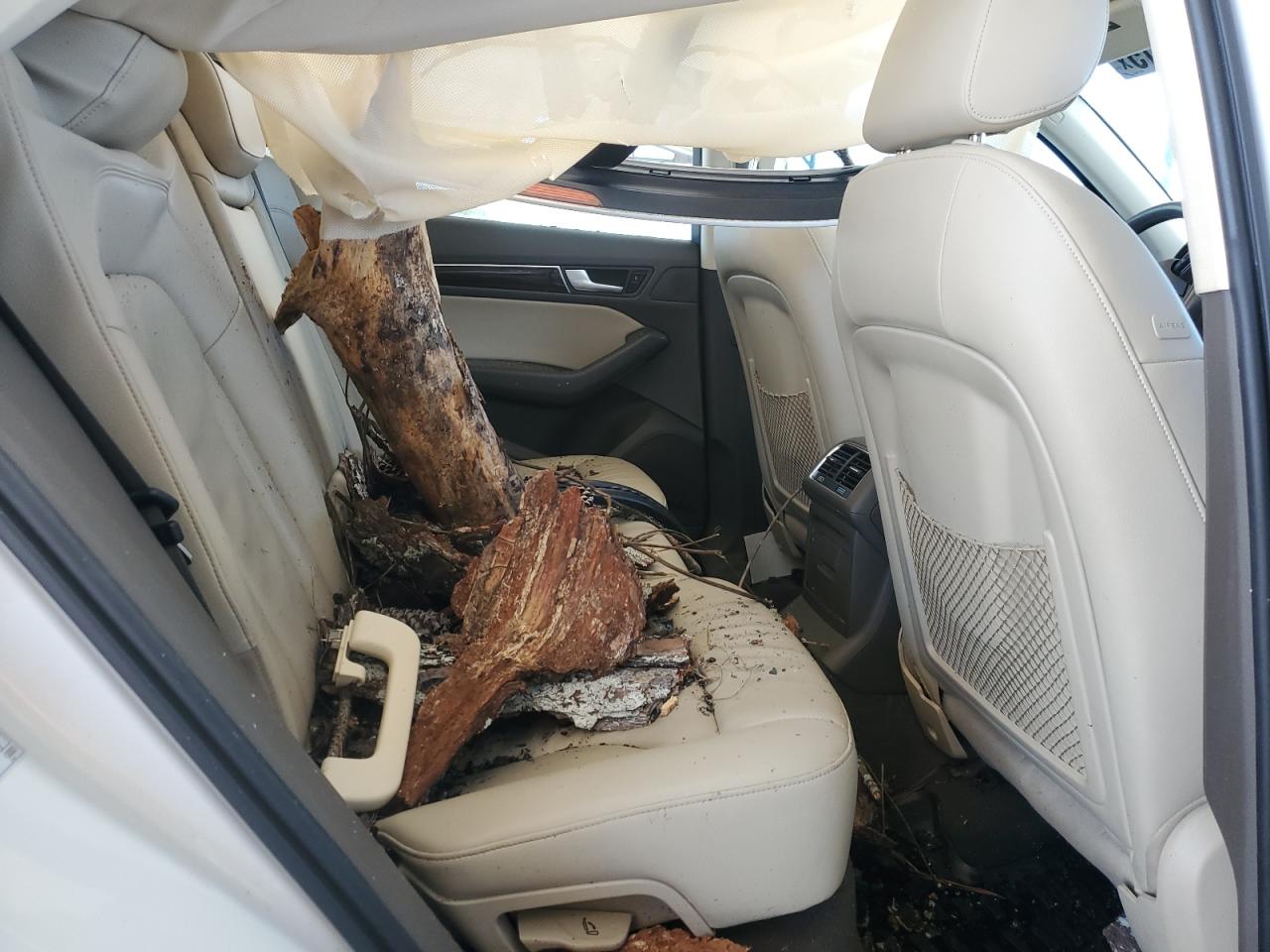2016 Audi Q5 VIN WA1L2AFP0GA078813 Copart auction photo, top/roof / side damage thumbnail 11