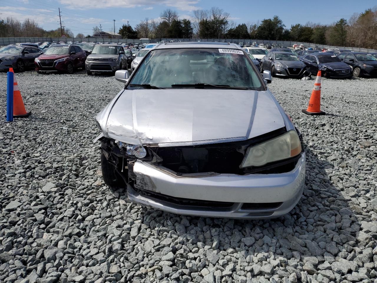 2003 Acura TL VIN 19UUA56823A085366 Copart auction photo, front end damage thumbnail 5