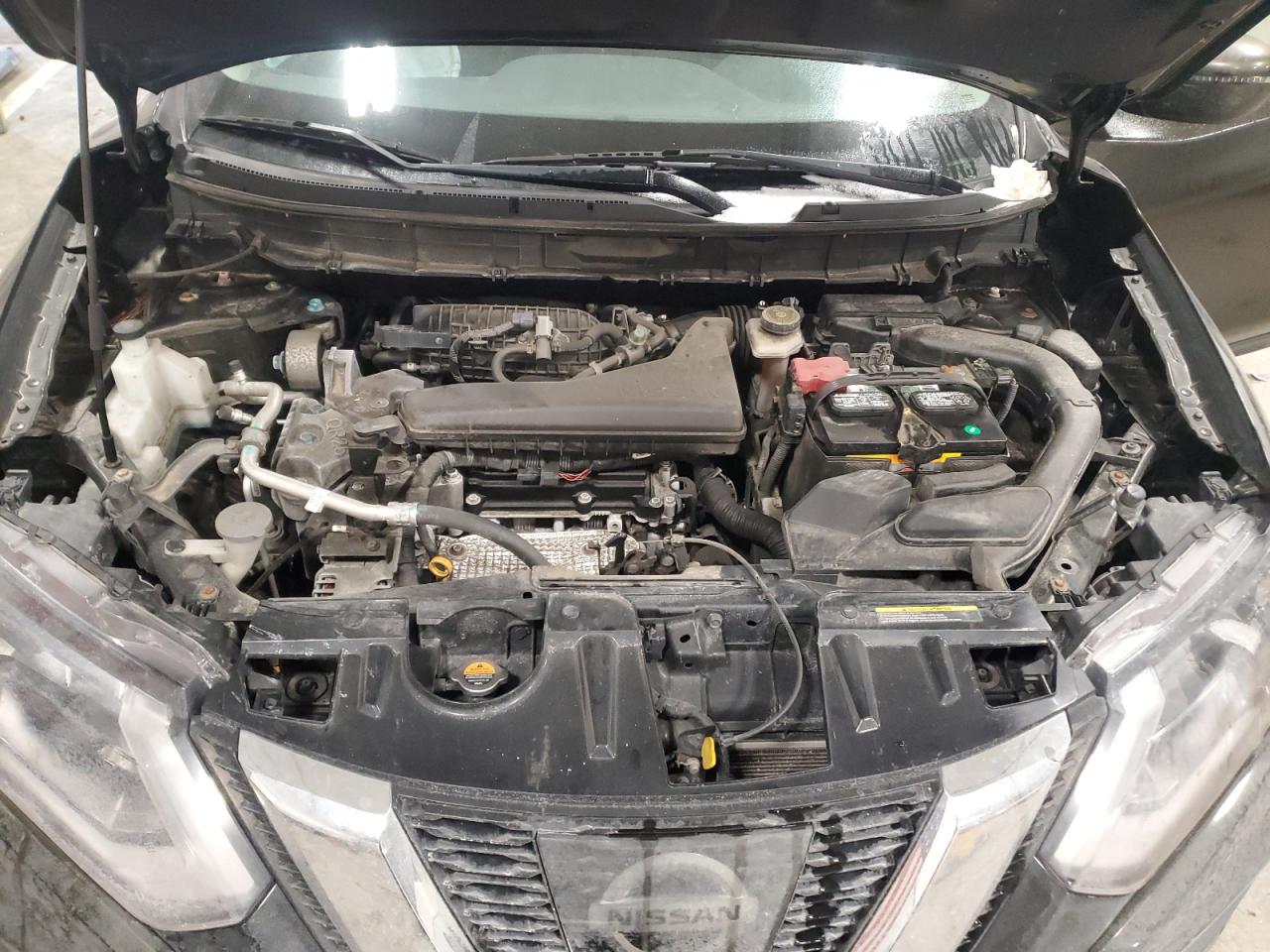 2017 Nissan Rogue VIN KNMAT2MV2HP584370 Copart auction photo, side / rear end damage thumbnail 12