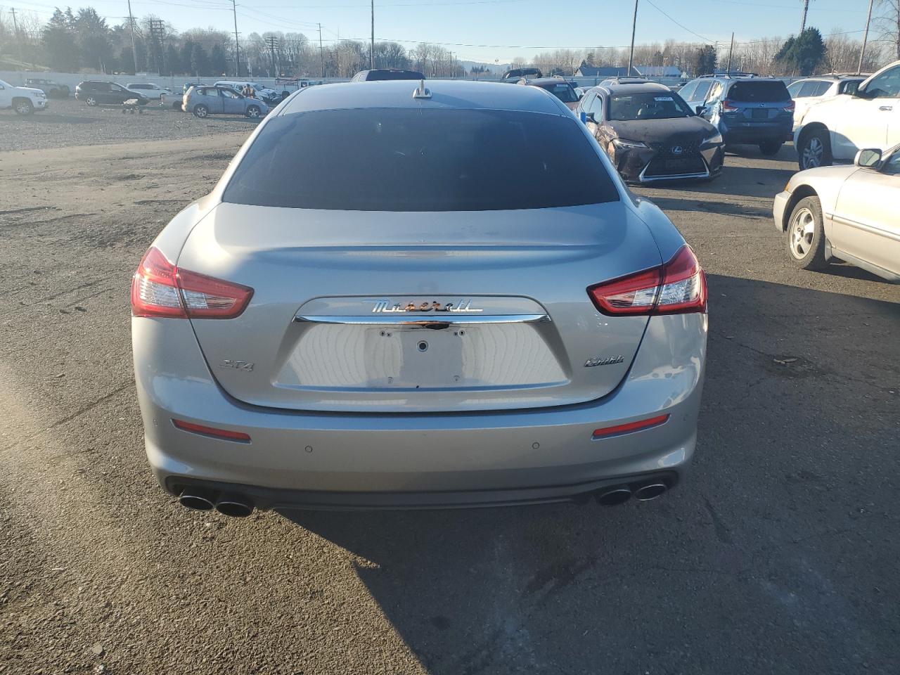 2018 Maserati Ghibli VIN ZAM57YTA5J1287556 Copart auction photo, front end damage thumbnail 6