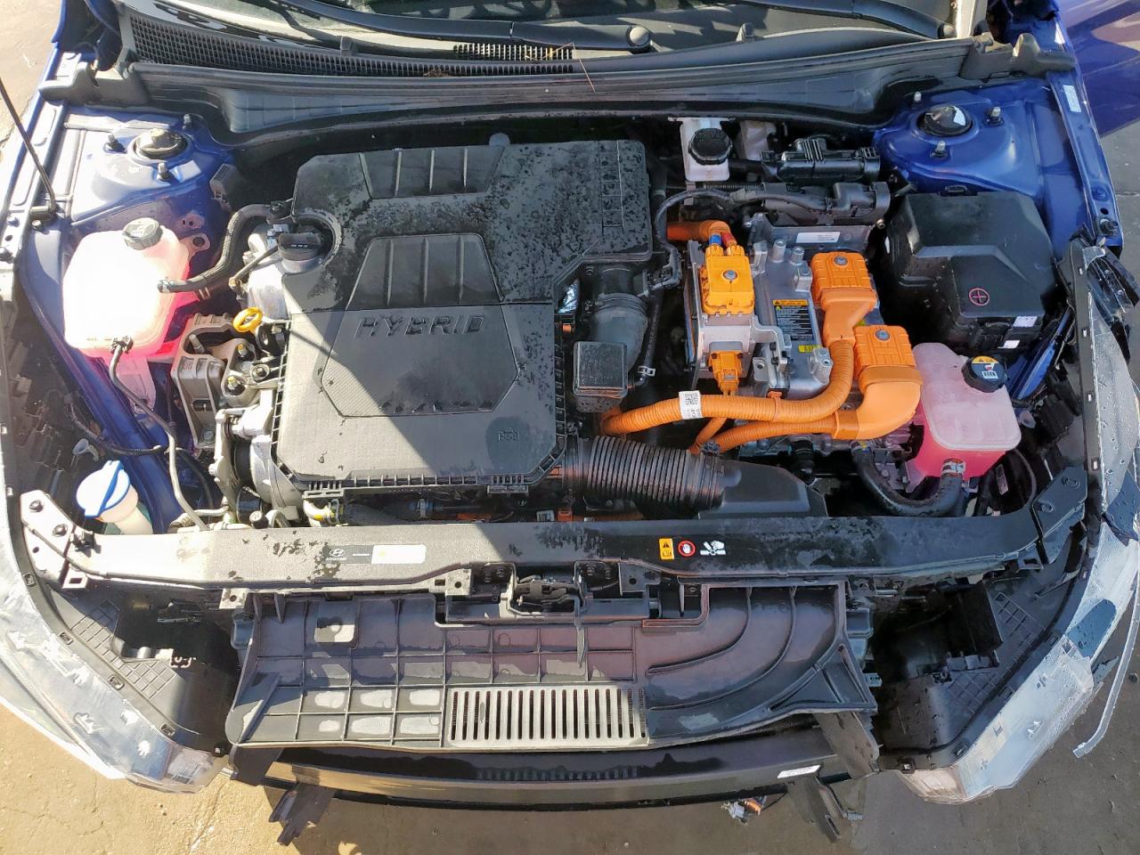 2022 Hyundai Elantra VIN KMHLM4AJ6NU027683 Copart auction photo, front end damage thumbnail 11