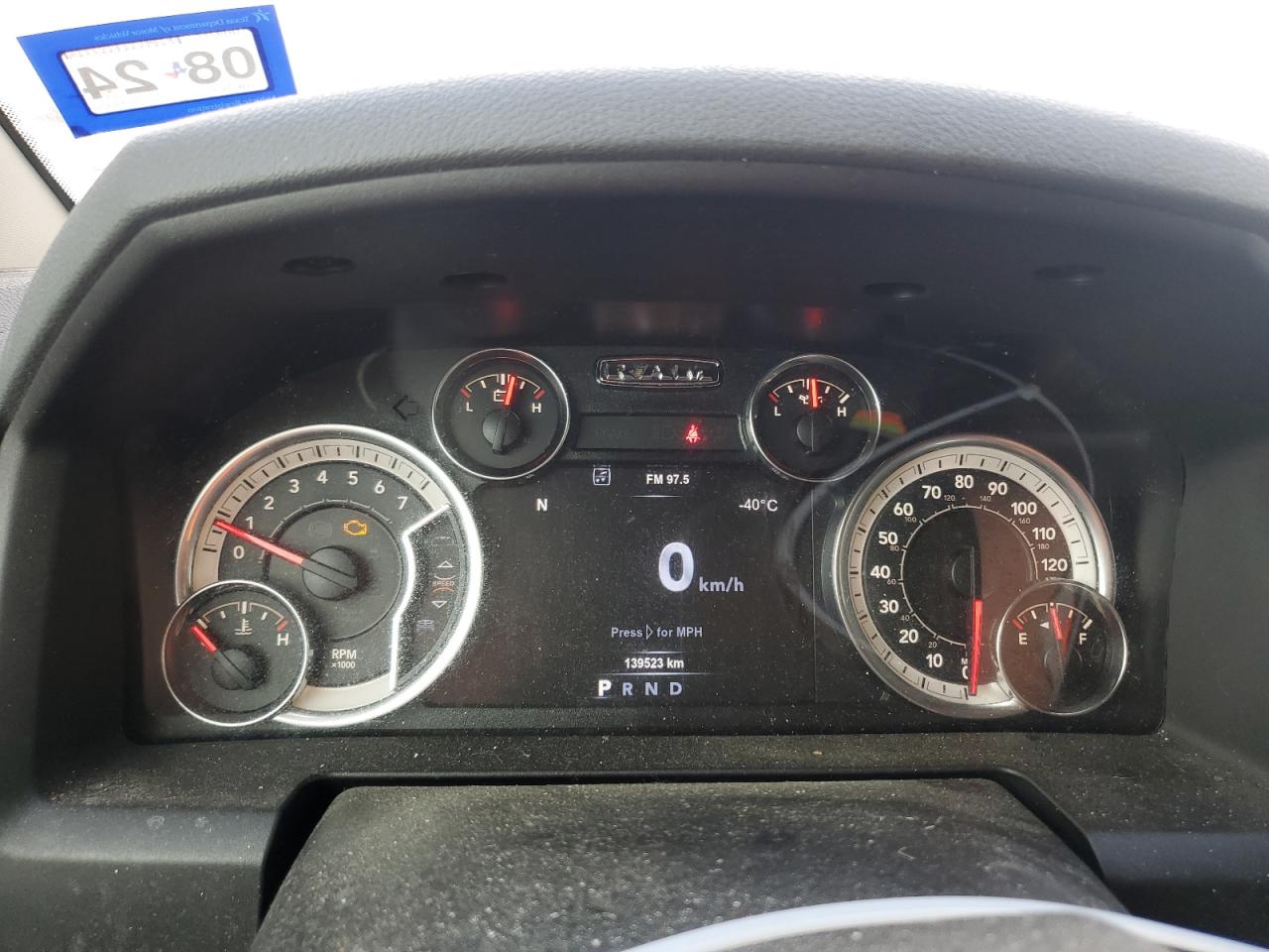 2018 RAM 1500 VIN 1C6RR6LT6JS183231 Copart auction photo, all over damage thumbnail 9
