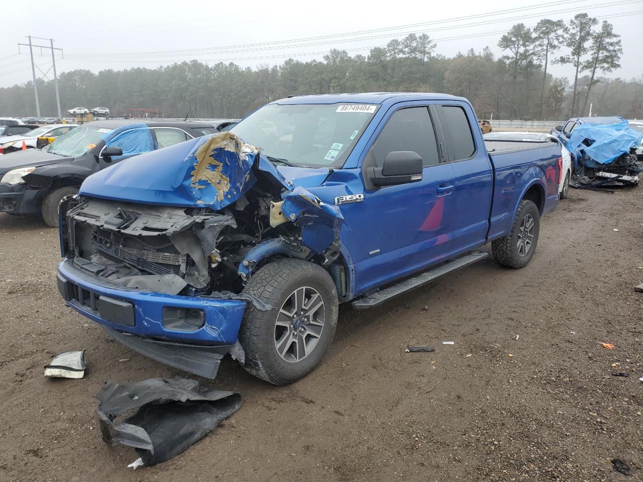 2017 Ford F-150 VIN 1FTEX1EP1HKD79832