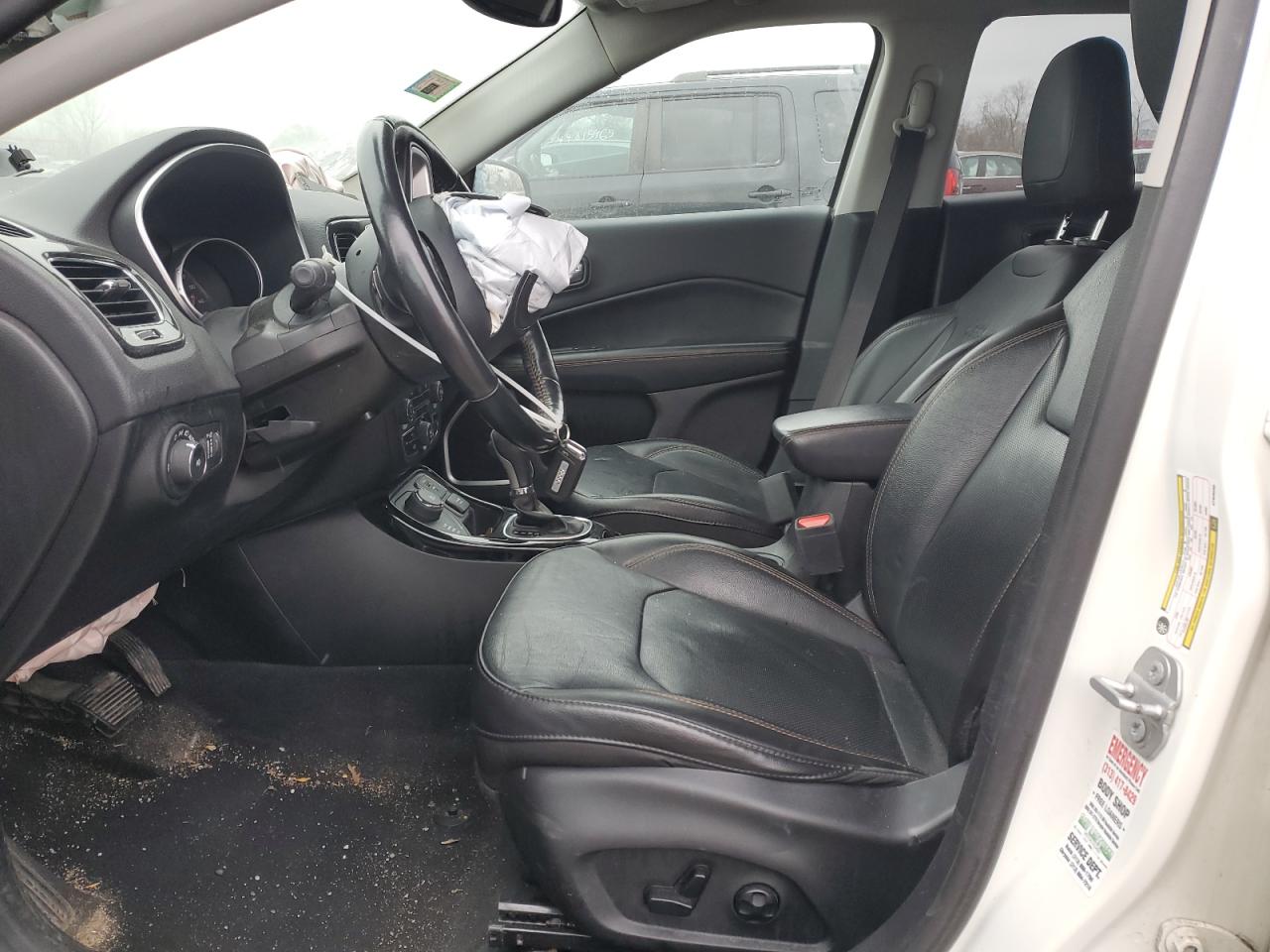 2019 Jeep Compass VIN 3C4NJDCB2KT828290 Copart auction photo, front end / rear end damage thumbnail 7