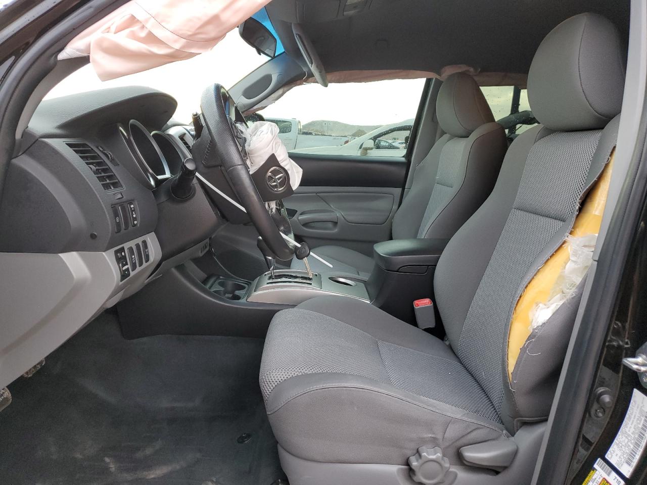 2015 Toyota Tacoma VIN 3TMMU4FN4FM083423 Copart auction photo, front end / side damage thumbnail 7